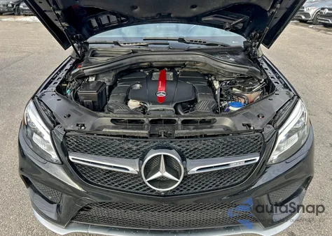 2019 Mercedes-Benz Gle Coupe 43 Amg z USA, uszkodzony, nr VIN 4JGED6EB7KA155998